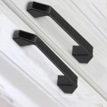 Custom Black Plastic Furniture Cabinet Pull Handle Grips